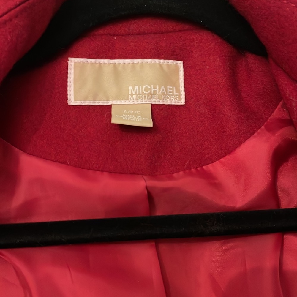 Womens Michael Kors wool peacoat - Picture 4 of 4